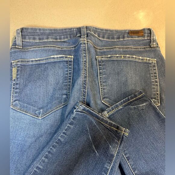 Paige Verdugo Crop Zach Distressed Jeans- size 28 - Picture 7 of 14